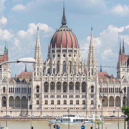 Apartmán Bright Studio With Parliament View, Free Parking Budapešť Exteriér fotografie